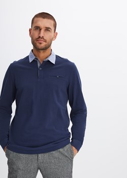 Shirt polo, długi rękaw ze sklepu bonprix w kategorii T-shirty męskie - zdjęcie 170606247