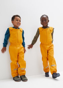 Spodnie dziecięce przeciwdeszczowe ze sklepu bonprix w kategorii Spodnie dziewczęce - zdjęcie 170606446