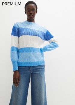 Sweter wełniany z domieszką materiału Good Cashmere Standard® ze sklepu bonprix w kategorii Swetry damskie - zdjęcie 170606519