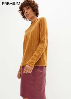 Sweter wełniany z materiału z domieszką Good Cashmere Standard® ze sklepu bonprix w kategorii Swetry damskie - zdjęcie 170606527