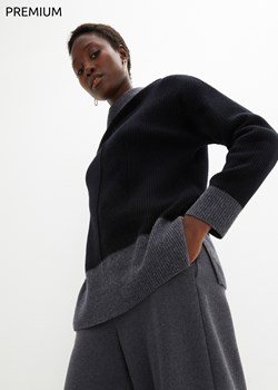 Sweter wełniany z domieszką materiału Good Cashmere Standard® ze sklepu bonprix w kategorii Swetry damskie - zdjęcie 170606585