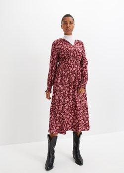 Sukienka midi z nadrukiem ze sklepu bonprix w kategorii Sukienki - zdjęcie 170607476