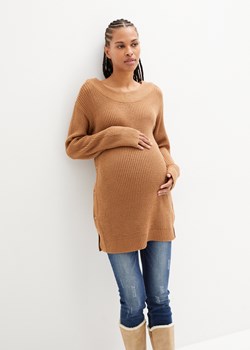 Sweter ciążowy i do karmienia piersią ze sklepu bonprix w kategorii Swetry ciążowe - zdjęcie 170607515