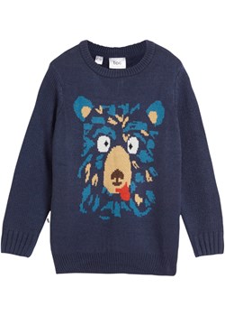 Sweter chłopięcy z bawełny ze sklepu bonprix w kategorii Swetry chłopięce - zdjęcie 170607727