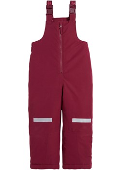 Spodnie dziewczęce narciarskie, nieprzemakalne i oddychające ze sklepu bonprix w kategorii Spodnie dziewczęce - zdjęcie 170607739