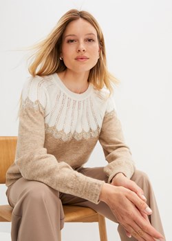 Sweter ze sklepu bonprix w kategorii Swetry damskie - zdjęcie 170607956