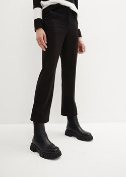 Spodnie 7/8 high-waist z wygodnym paskiem, STRAIGHT ze sklepu bonprix w kategorii Spodnie damskie - zdjęcie 170608108