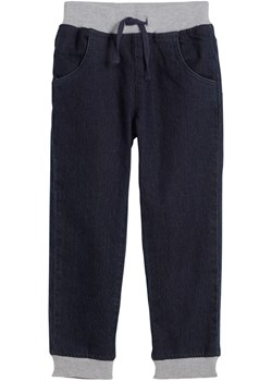 Spodnie dziewczęce ocieplane na podszewce z dżerseju ze sklepu bonprix w kategorii Spodnie dziewczęce - zdjęcie 170608627