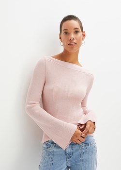 Sweter z połyskiem ze sklepu bonprix w kategorii Swetry damskie - zdjęcie 170609289