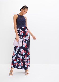 Długa sukienka w kwiaty ze sklepu bonprix w kategorii Sukienki - zdjęcie 170609459