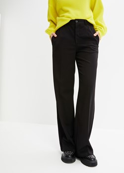 Spodnie garniturowe Straight ze sklepu bonprix w kategorii Spodnie damskie - zdjęcie 170610226
