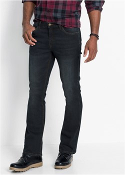 Dżinsy ze stretchem Slim Fit Bootcut ze sklepu bonprix w kategorii Jeansy męskie - zdjęcie 170610329