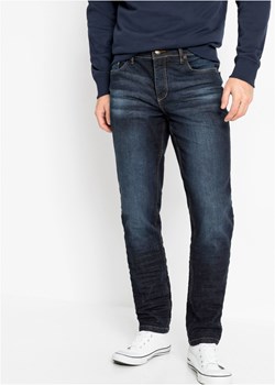 Dżinsy ze stretchem Slim Fit Tapered ze sklepu bonprix w kategorii Jeansy męskie - zdjęcie 170610369