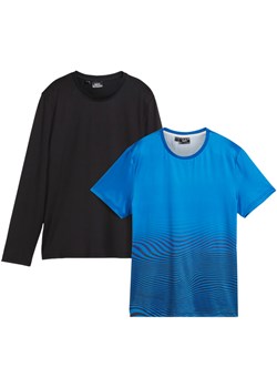 Shirt sportowy chłopięcy (2 szt.) ze sklepu bonprix w kategorii T-shirty chłopięce - zdjęcie 170610449