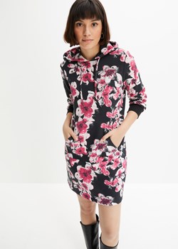 Sukienka dresowa z bombkową częścią spódnicową ze sklepu bonprix w kategorii Sukienki - zdjęcie 170610548