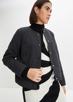 Krótka kurtka pikowana bez kołnierzyka ze sklepu bonprix w kategorii Kurtki damskie - zdjęcie 170611207
