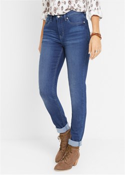 Bardzo miękkie dżinsy ze stretchem SLIM ze sklepu bonprix w kategorii Jeansy damskie - zdjęcie 170611478