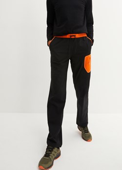 Spodnie funkcjonalne ze stretchem 4-way i kieszeniami, z materiału odpychającego wodę ze sklepu bonprix w kategorii Spodnie damskie - zdjęcie 170612287