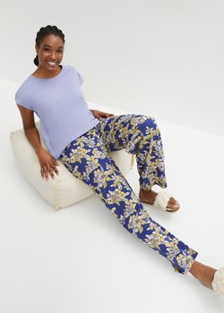 Piżama z szerokimi spodniami ze sklepu bonprix w kategorii Piżamy damskie - zdjęcie 170612338