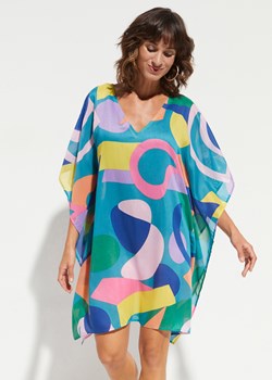 Sukienka tunikowa plażowa ze sklepu bonprix w kategorii Odzież plażowa - zdjęcie 170612498