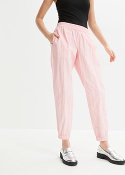 Spodnie z gumką w talii ze sklepu bonprix w kategorii Spodnie damskie - zdjęcie 170612689