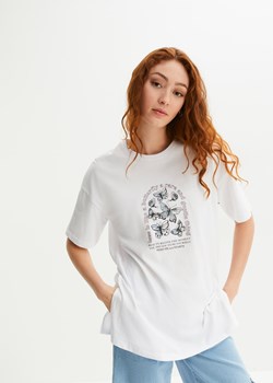 T-shirt z nadrukiem ze sklepu bonprix w kategorii Bluzki damskie - zdjęcie 170612696