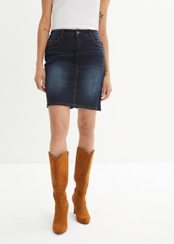 Spódniczka dżinsowa ze stretchem ze sklepu bonprix w kategorii Spódnice - zdjęcie 170613118