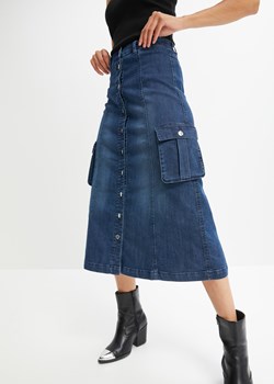 "Spódnica ""komfort-stretch"" z kieszeniami z boku" ze sklepu bonprix w kategorii Spódnice - zdjęcie 170613165