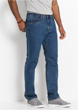 Dżinsy z elastycznymi wstawkami w talii CLASSIC FIT STRAIGHT ze sklepu bonprix w kategorii Jeansy męskie - zdjęcie 170613397