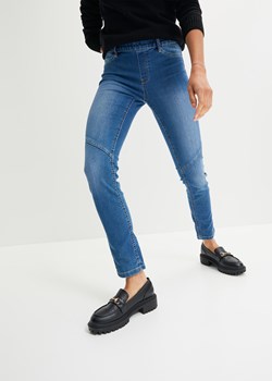 Jegginsy dżinsowe ze sklepu bonprix w kategorii Jeansy damskie - zdjęcie 170613455