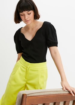 Shirt z rękawami bufkami ze sklepu bonprix w kategorii Bluzki damskie - zdjęcie 170613577