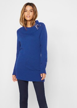 Długi sweter ze sklepu bonprix w kategorii Swetry damskie - zdjęcie 170613816