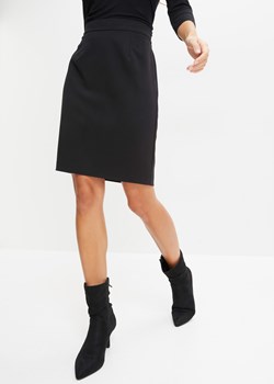 Spódnica biznesowa mini z wygodnym paskiem ze sklepu bonprix w kategorii Spódnice - zdjęcie 170614129