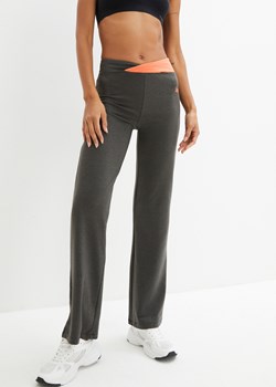 Spodnie sportowe ze stretchem (2 pary), Bootcut ze sklepu bonprix w kategorii Spodnie damskie - zdjęcie 170614418