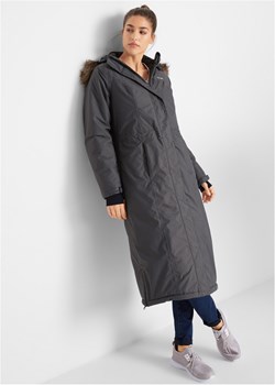 Płaszcz outdoorowy ze sztucznym futerkiem, nieprzemakalny ze sklepu bonprix w kategorii Płaszcze damskie - zdjęcie 170614427