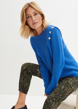 Sweter z guzikami ze sklepu bonprix w kategorii Swetry damskie - zdjęcie 170614738