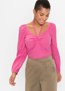 Shirt z ozdobnymi paskami ze sklepu bonprix w kategorii Bluzki damskie - zdjęcie 170614835