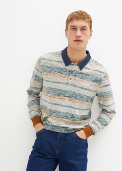 Shirt polo, długi rękaw ze sklepu bonprix w kategorii T-shirty męskie - zdjęcie 170614967