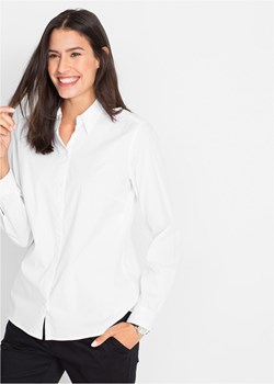 Bluzka ze stretchem i długim rękawem ze sklepu bonprix w kategorii Bluzki damskie - zdjęcie 170615317