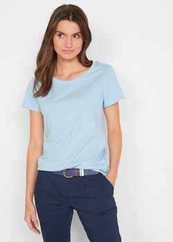 Shirt z okrągłym dekoltem (5 szt.), krótki rękaw ze sklepu bonprix w kategorii Bluzki damskie - zdjęcie 170615459