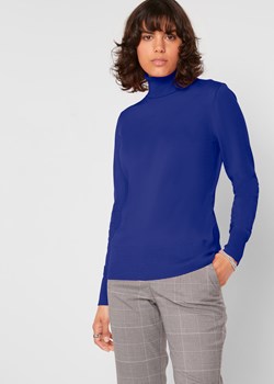 Sweter basic z golfem ze sklepu bonprix w kategorii Swetry damskie - zdjęcie 170615608