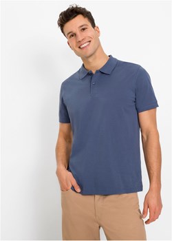 Shirt polo z bawełny pique, krótki rękaw ze sklepu bonprix w kategorii T-shirty męskie - zdjęcie 170615909