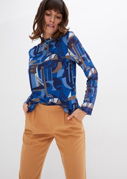 Shirt siatkowy z nadrukiem ze sklepu bonprix w kategorii Bluzki damskie - zdjęcie 170616017