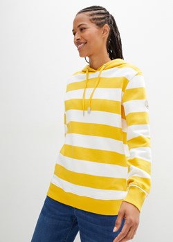 Bluza z kapturem z bawełny organicznej ze sklepu bonprix w kategorii Bluzy damskie - zdjęcie 170616368
