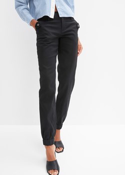 Spodnie w jodełkę ze sklepu bonprix w kategorii Spodnie damskie - zdjęcie 170616706