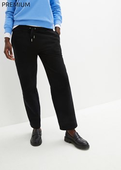 Spodnie dresowe Essential, szerokie nogawki ze sklepu bonprix w kategorii Spodnie damskie - zdjęcie 170616819