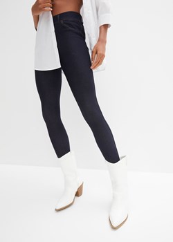 Legginsy o wyglądzie dżinsów ze sklepu bonprix w kategorii Jeansy damskie - zdjęcie 170616919