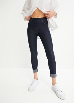 Legginsy o wyglądzie dżinsów ze sklepu bonprix w kategorii Jeansy damskie - zdjęcie 170617198