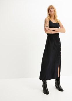 Długa sukienka z guzikami ze sklepu bonprix w kategorii Sukienki - zdjęcie 170617406