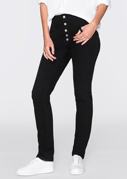 Spodnie ze stretchem ze sklepu bonprix w kategorii Spodnie damskie - zdjęcie 170617836